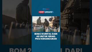 AS Kirim Bom 2 Kuintal ke Israel meski Serukan Gencatan Senjata di Gaza, Picu Kehancuran