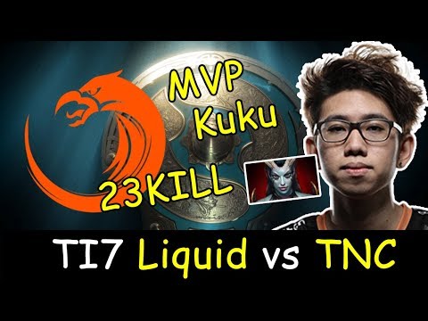 Dota2 The International 2017: TNC Pro Team (Dire) vs Team Liquid (Radiant) highlights