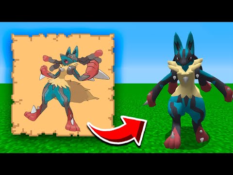 COMO EU CRIEI O MEGA LUCARIO PERFEITO