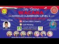 Wacana Google Classroom Level 4 - Guru Selangor Wacana Google Classroom Level 4 - Guru Selangor