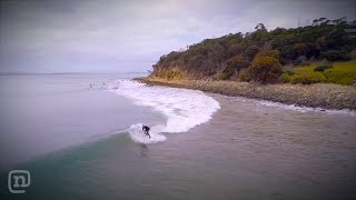 Tasmanian Surfer Rides Epic Runner for Over a Minute