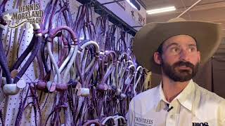 Matt Koch explaining how to select a hackamore