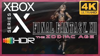 [4K/HDR] Final Fantasy XII : The Zodiac Age / Xbox Series X Gameplay