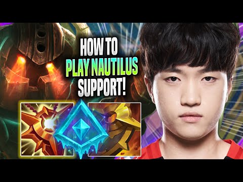 LEARN HOW TO PLAY NAUTILUS SUPPORT LIKE A PRO! - T1 Keria Plays Nautilus SUPPORT vs Leona!