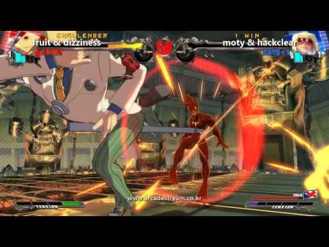 Guilty Gear Xrd -sign- Grand Final fruit & dizziness vs Moty & hackclear