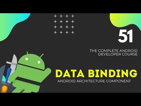 Data Binding in Android Android Architecture Components 51