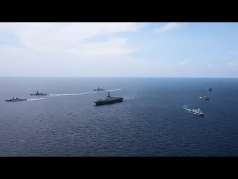 U.S., Allies Transit, Fly In South China Sea - VS24