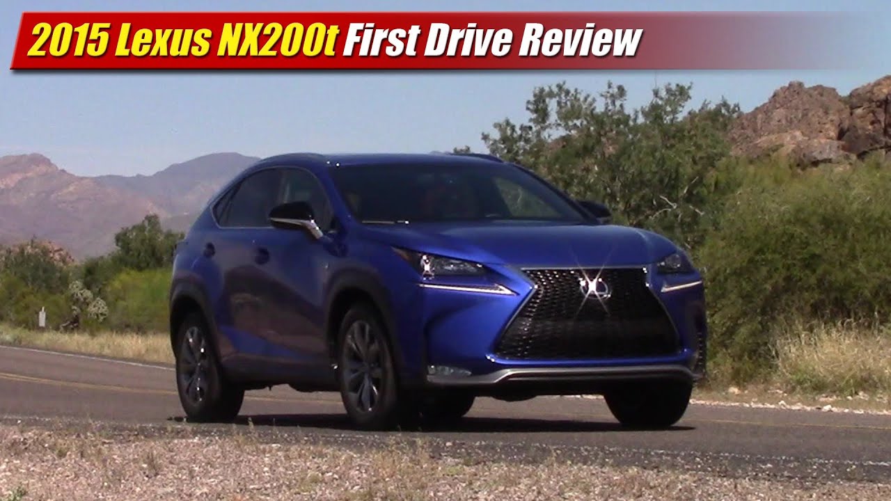 2015 Lexus NX200t F Sport First Drive Review