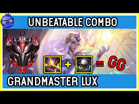 Lux Binding into Cait Trap = GG  -- Lux Support Grandmaster League of Legends