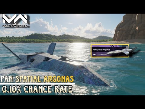 Pan Spatial Argonas - 0.10% Chance Rate To Get This Ekranoplane ☠️🔥 | Modern Warships 