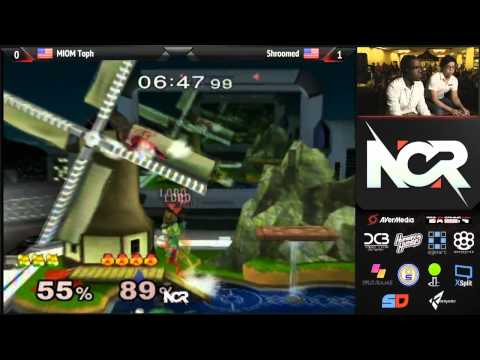 NorCal Regionals 2015 - SSBM - Top 8 - MIOM Toph (Fox) vs Shroomed (Sheik)