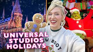 Universal Holidays Are Finally BACK! | Grinch, Harry Potter, Parade & Tour In Orlando