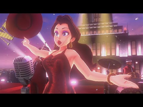 Super Mario Odyssey Walkthrough Part 6 - Metro Kingdom (Nintendo Switch)