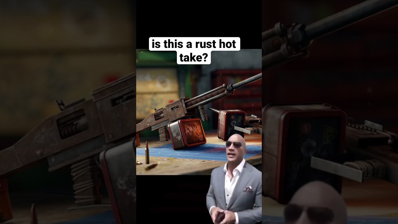 Is the HMLMG really THAT GOOD? - RUST #rust #HMLMG #shorts #rustfunny #rustshorts #hottake #rustfun