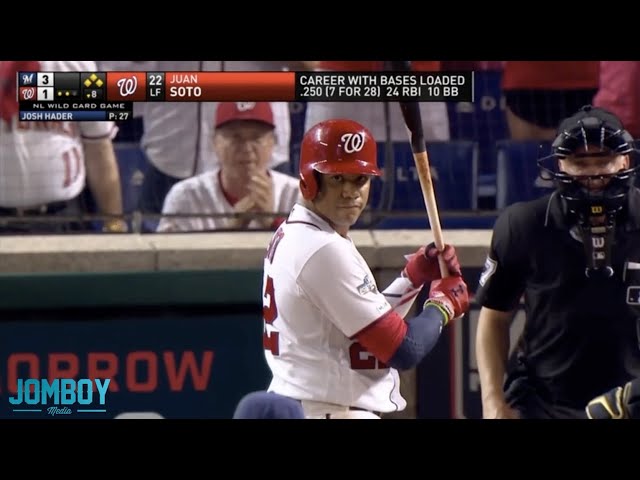 Juan Soto vs Josh Hader with the bases loaded, a breakdown