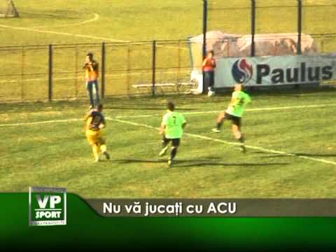 Nu va jucaţi cu ACU