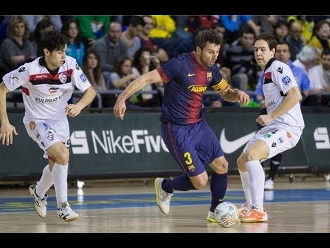 LNFS Temp. 12/13 - Jornada 15. FC Barcelona Alusport - Santiago Futsal