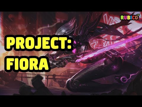 PROJECT: FIORA SKIN SPOTLIGHT - LEAGUE OF LEGENDS