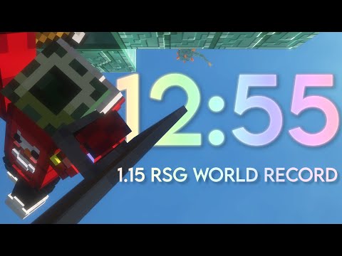 [WR] Minecraft 1.15 rsg in 12:55
