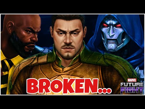 WTH?!! EVEN DR DOOM CANT KILL HIM ? DOES GILGAMESH NEED TO BE NERFED ?!! Marvel Future Fight