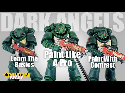 How to Paint Dark Angels from Beginner to Pro