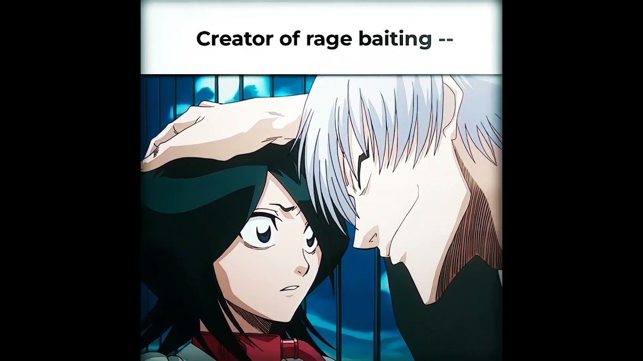 Creator of rage baiting 🥶 #ginichimaru #aizen #ichigo #bleachedit #ragebaiting #trending #edit
