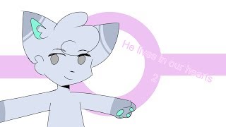 He lives in our hearts 2 // meme (ft kittydog, sans and fam squad)