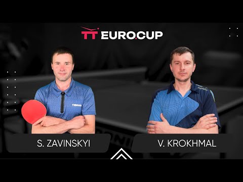 19:40 Serhii Zavinskyi - Vitalii Krokhmal 08.07.2024 TT Euro.Cup Professional. TABLE 4