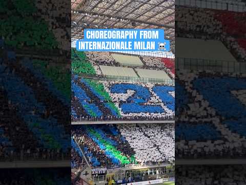 🔥Unreal Choreo! Inter Milan Ultras Cover Entire Stadium with Epic Tifo 🔵 | Full Stadium Choreography