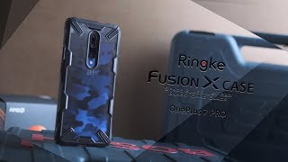 Ringke Fusion X OnePlus 7 Back Cover Hoesje Rood Hoesjes