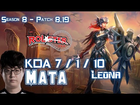 KT Mata LEONA vs PYKE Supp - Patch 8.19 KR Ranked