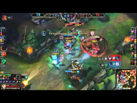 Team 8 vs Team Liquid HIGHLIGHTS 6th Place Tie-Breaker - Week 9 NA LoL LCS Spring 2015 S5