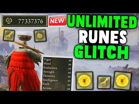 NEW INSANE UNLIMITED RUNES GLITCH IN ELDEN RING! FAST RUNES GLITCH!