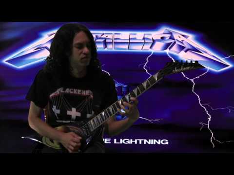 "Ride the Lightning" Metallica Guitar Cover by Kevin M Buck