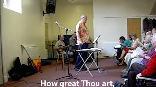 Hymn &#39;How Great Thou Art&#39; with lyrics (updated).