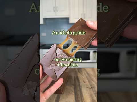 How to Temper Chocolate, the EASY way!