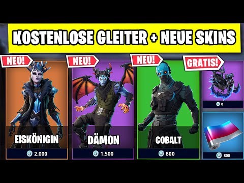 kostenloser eiskonigin gleiter neue skins und tanze fortnite season 7 deutsch - fortnite alle legendaren gleiter