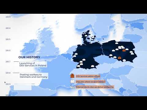 Five years of the own DSV Temporary Employment Agency