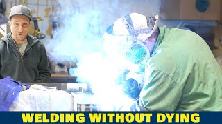 How To Weld And Not Die | Welding Galvanized Steel