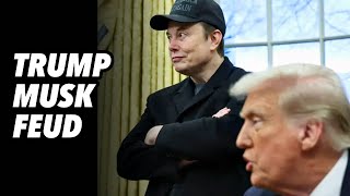 TRUMP-MUSK feud