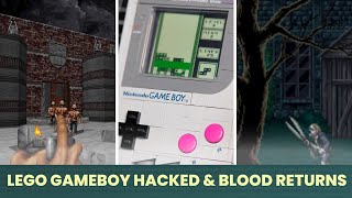 They MODDED the LEGO Game Boy?! | BLOOD is Back for Halloween! - The Retro Hour EP501