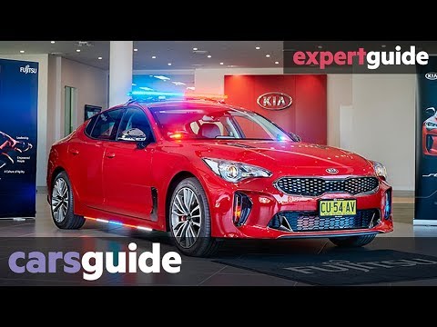 Kia Stinger police car is the “God of the road”