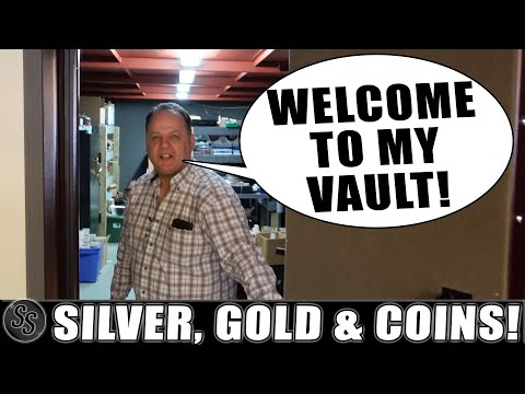 Coin Dealer Shares his Vault and Talks about Silver, Gold and Coins!