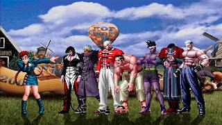 Download lagu [KOF Mugen] Shermie YS vs KOF Bosses Team mp3