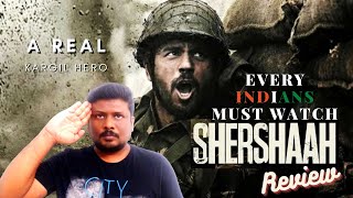 Shershaah Hindi Movie Review in Tamil | Vikram Batra |Sidharth Malhotra| Vishnuvardhan | Karan Johar