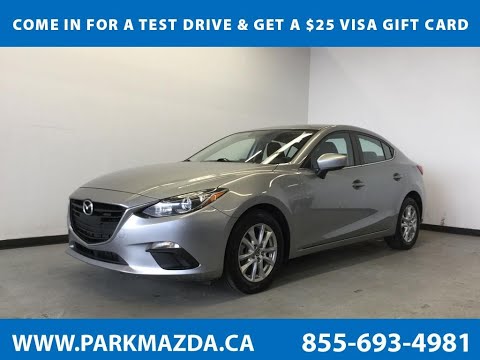 SILVER 2014 Mazda Mazda3 GS-SKY Sedan AT GS-SKY Review Sherwood Park Alberta - Park Mazda