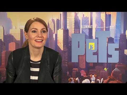 Martina Hill über ihre Synchronrolle in 'Pets' (Interview bei "Goldene Kamera")
