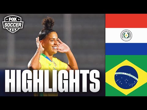 Paraguay vs. Brazil 2025 Copa América Femenina Highlights | FOX Soccer