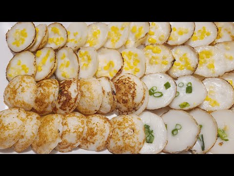 kanom krok(Thai Dessert Coconut pancakes) qhia ua qhob noom maj phaub noj os