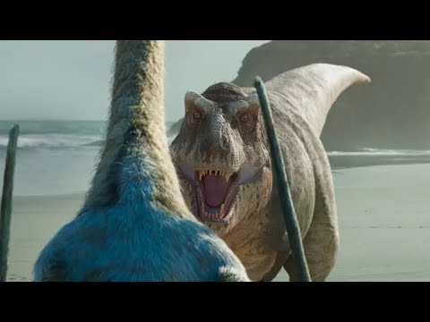 Quetzalcoatlus Challenging Tyrannosaurus [Prehistoric Planet]